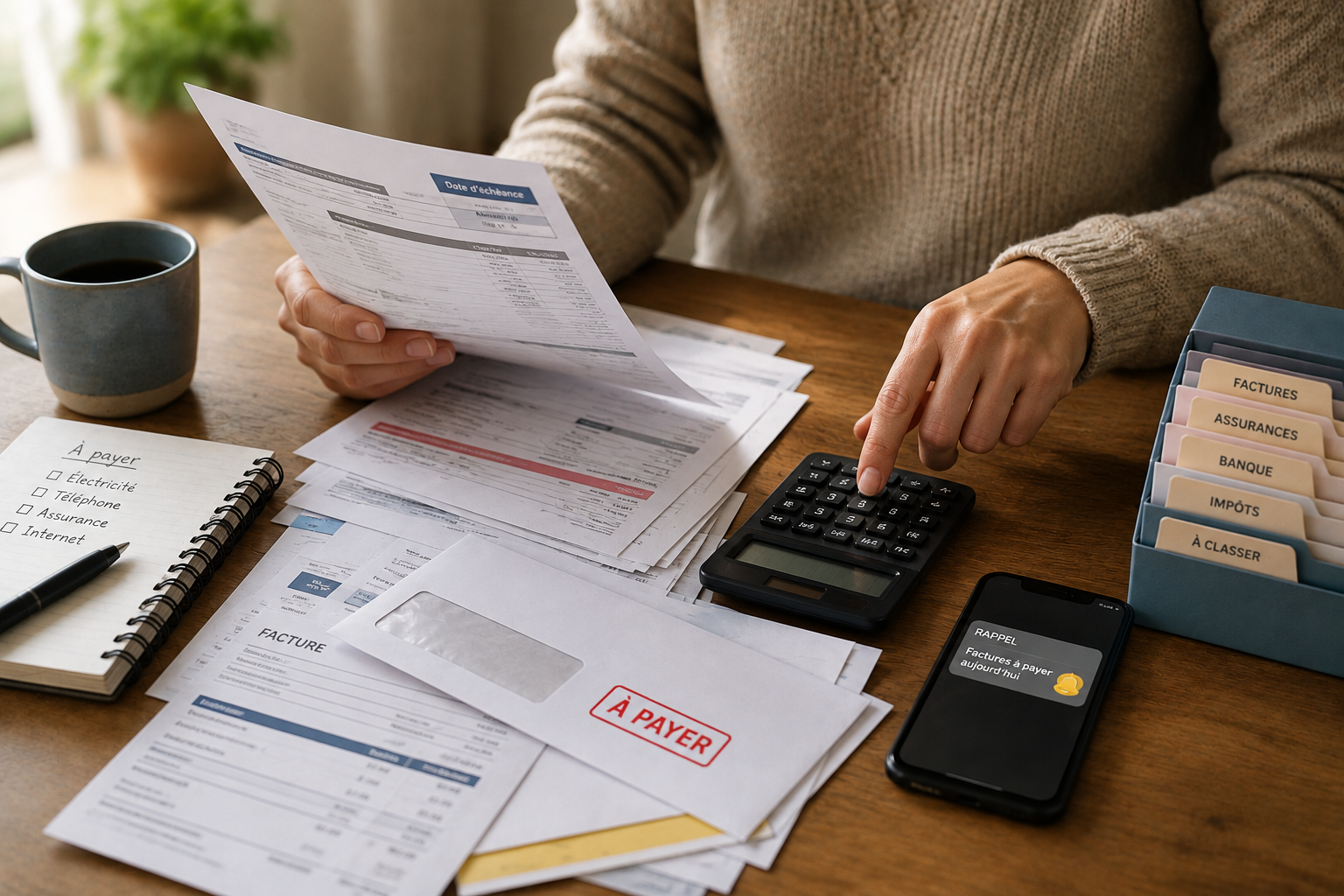 Organisation et gestion des factures
