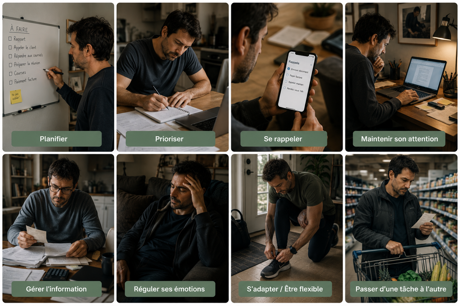 Les fonctions exécutives